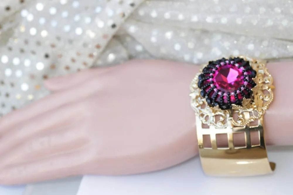 PINK CUFF BRACELET