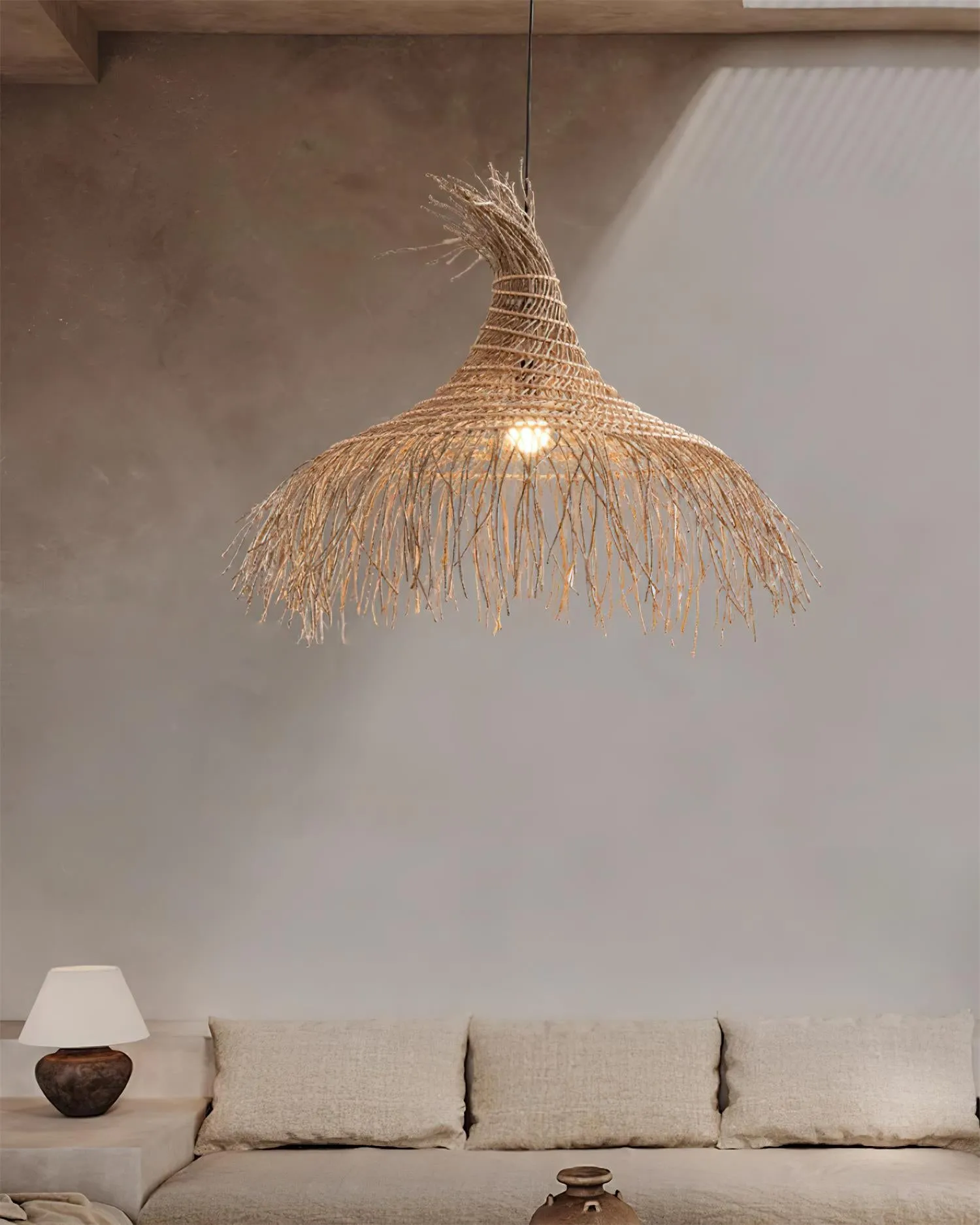 Pipa Natural Pendant Light