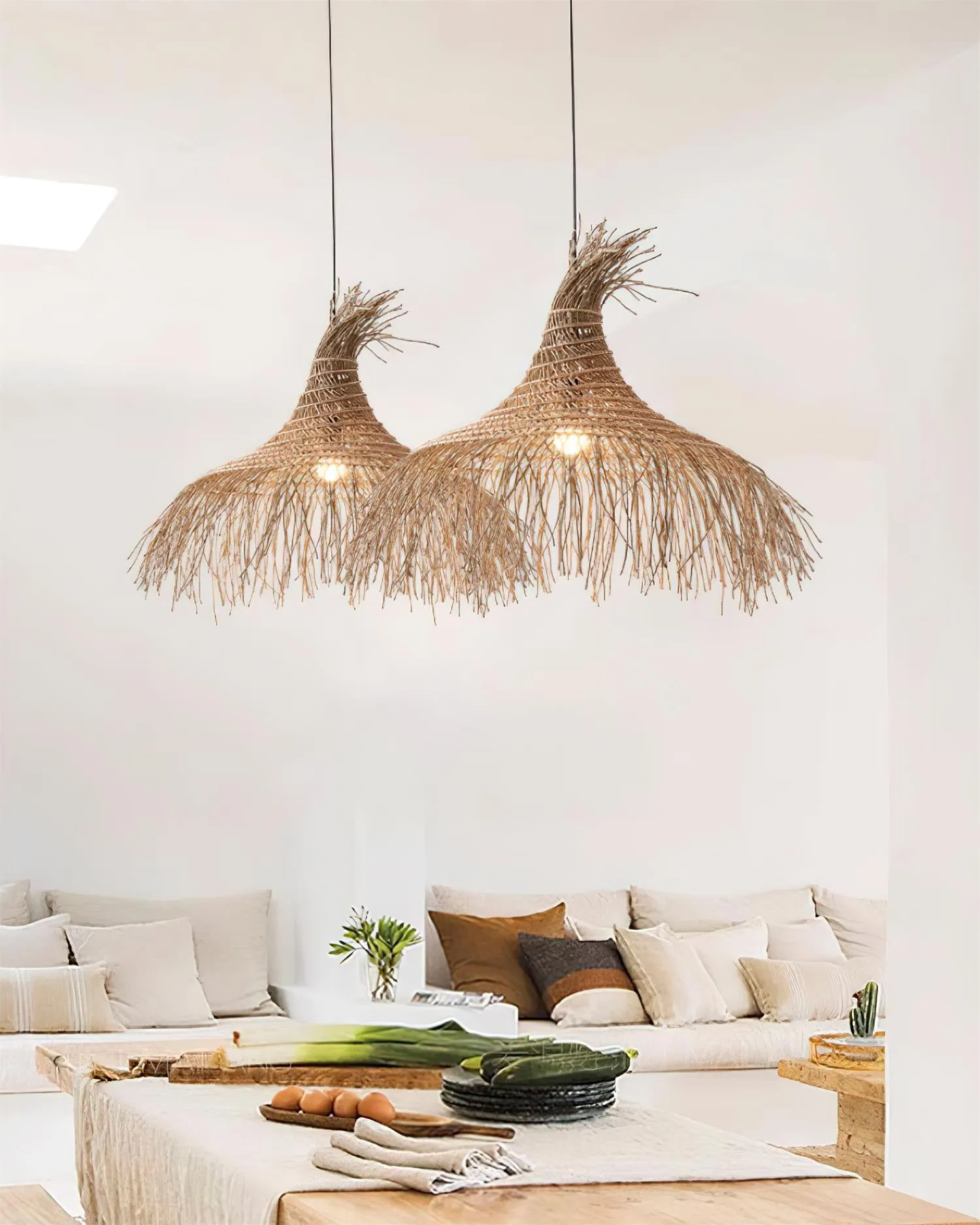 Pipa Natural Pendant Light