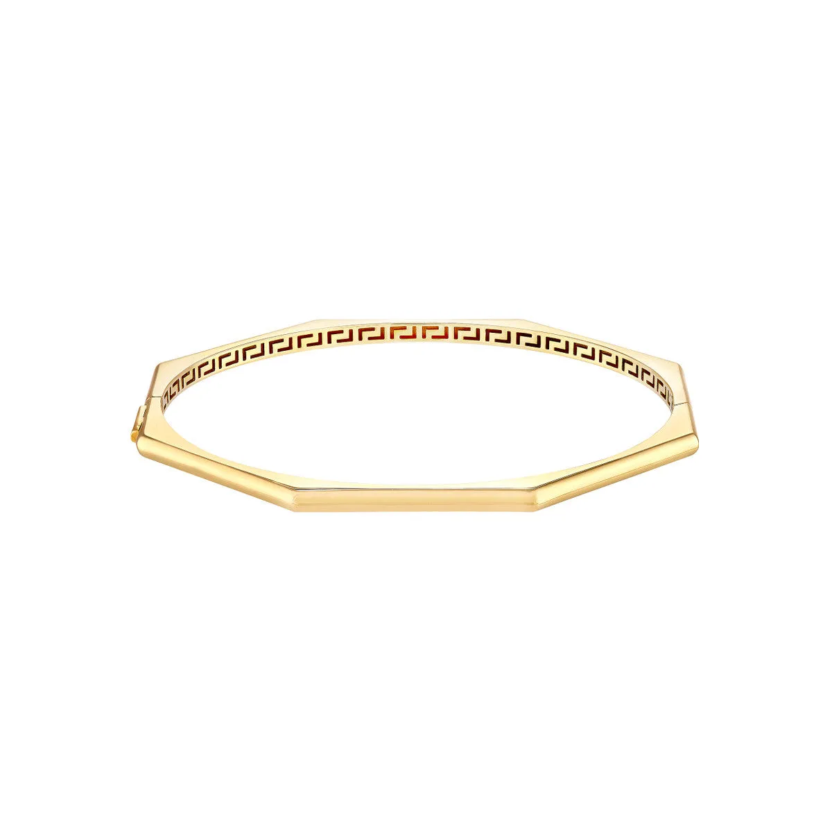 Roset Gold Label Geometric Octagon Bangle