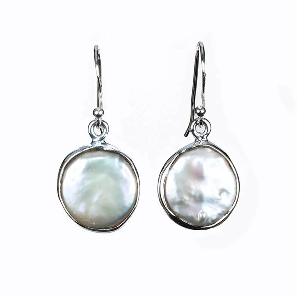 Sea Breeze Pearl Earrings