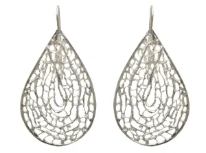 Sea Fan Large French Hook Earring