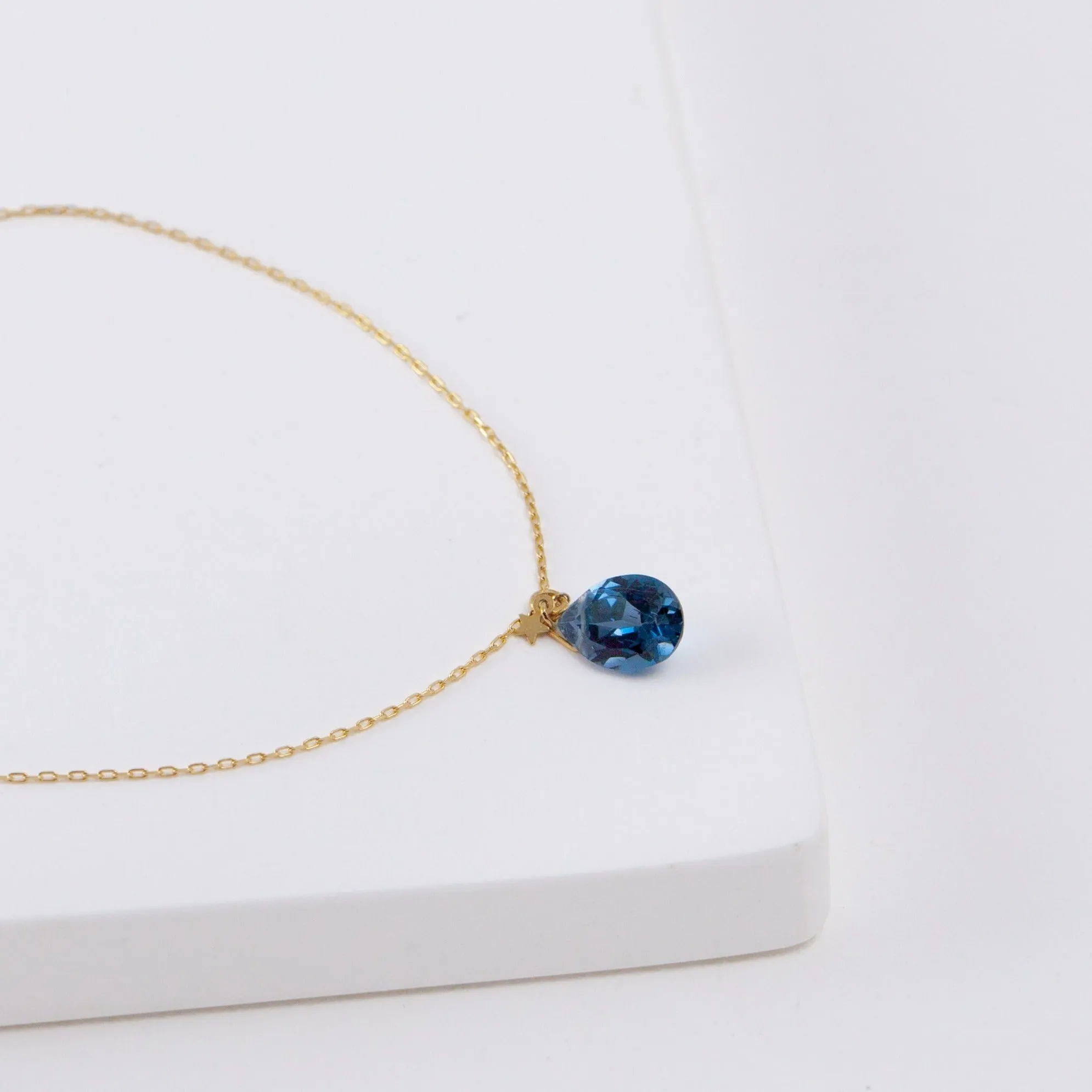 Smiley London blue topaz bracelet