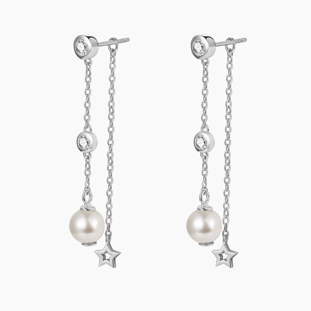 Stunning Drop Freshwater Pearl Earring Pendant