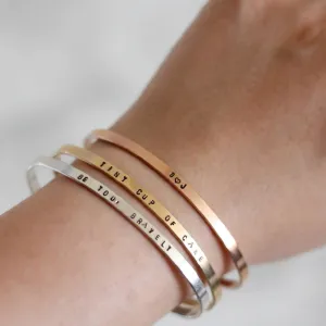 Wellness Cuff Bracelets Stack