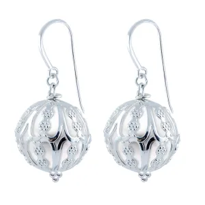 Windsor Caged Freshwater Pearl Earrings